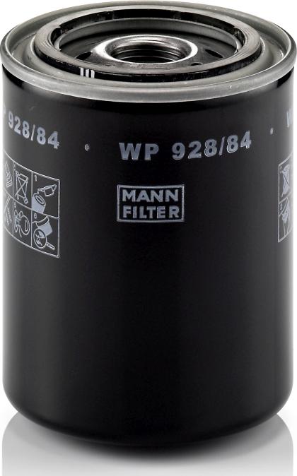 Mann-Filter WP 928/84 - Масляний фільтр autozip.com.ua