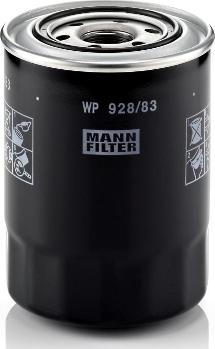 Mann-Filter WP 928/83 - Масляний фільтр autozip.com.ua