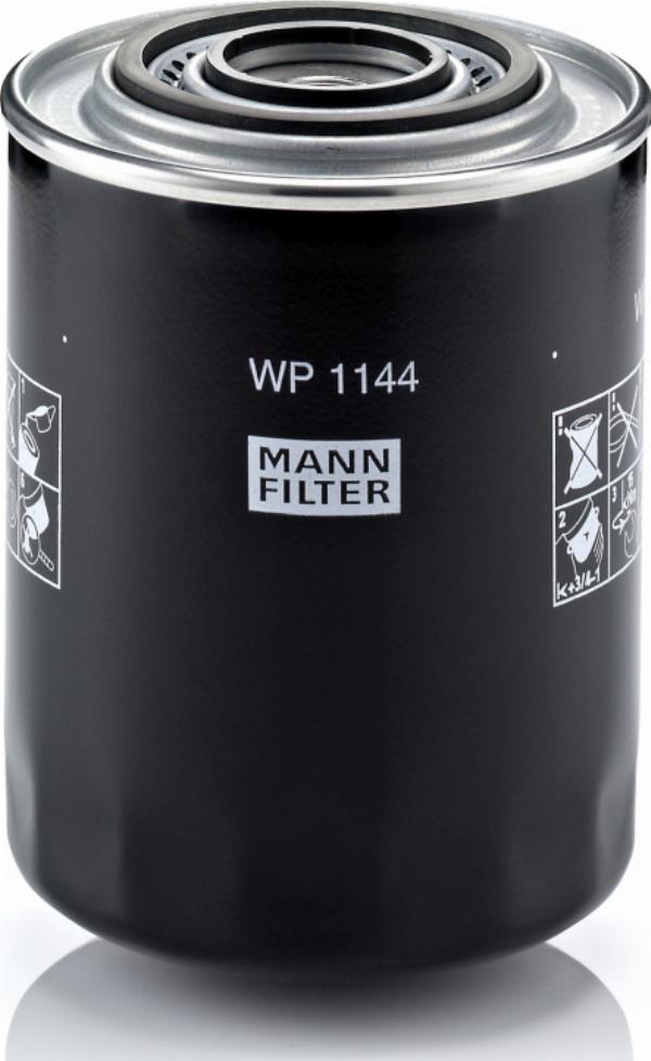 Mann-Filter WP 1144 - Масляний фільтр autozip.com.ua