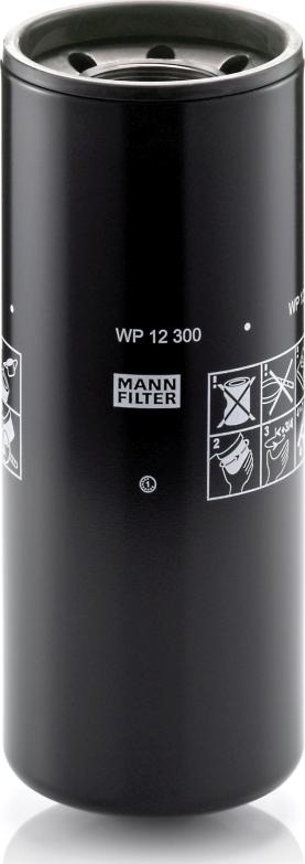 Mann-Filter WP 12 300 - Масляний фільтр autozip.com.ua
