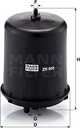 Mann-Filter ZR 905 z - Масляний фільтр autozip.com.ua
