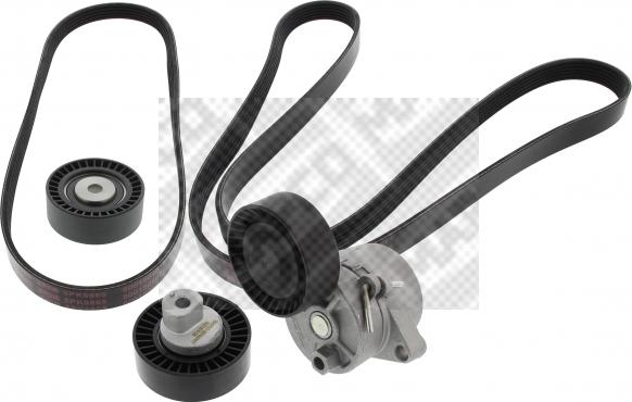 Mapco 93703 - Поликлиновий ремінний комплект autozip.com.ua