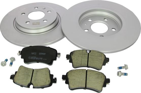 Mapco 47069HPS - Комплект гальм, дисковий гальмівний механізм autozip.com.ua