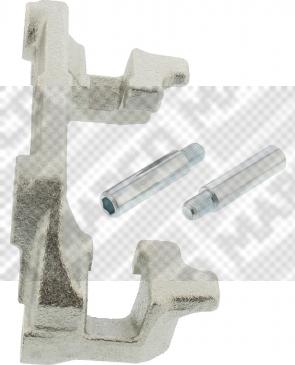 Mapco 47761 - Комплект гальм, дисковий гальмівний механізм autozip.com.ua
