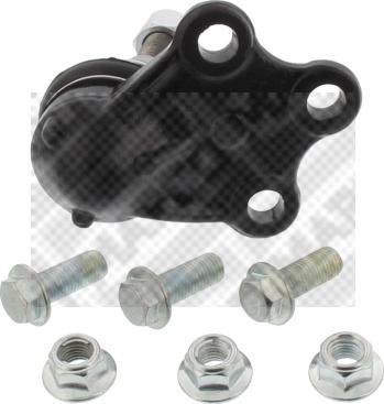 Mapco 59166 - Шарова опора, несучий / направляючий шарнір autozip.com.ua