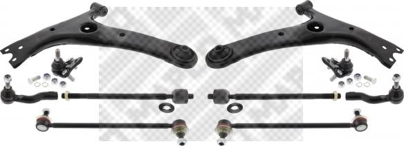 Mapco 53530 - Комплект керма, підвіска колеса autozip.com.ua