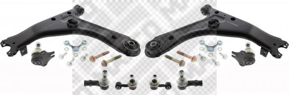 Mapco 53667 - Комплект керма, підвіска колеса autozip.com.ua