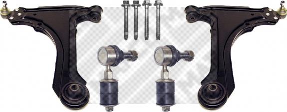 Mapco 53619 - Комплект керма, підвіска колеса autozip.com.ua
