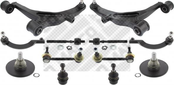 Mapco 53166 - Комплект керма, підвіска колеса autozip.com.ua