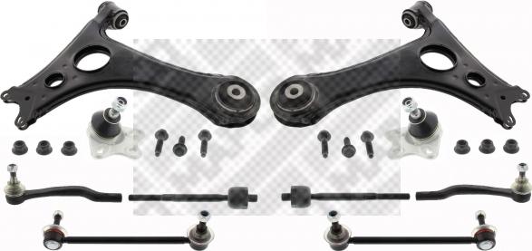Mapco 53815 - Комплект керма, підвіска колеса autozip.com.ua