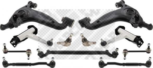 Mapco 57836 - Комплект керма, підвіска колеса autozip.com.ua