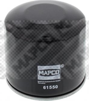 Mapco 61550 - Масляний фільтр autozip.com.ua