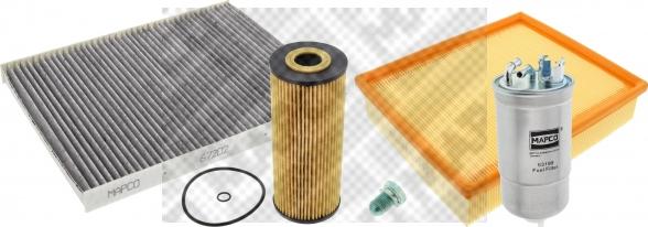 Mapco 68905 - Комплект фільтра autozip.com.ua