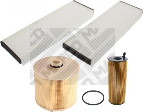 Mapco 68919 - Комплект фільтра autozip.com.ua