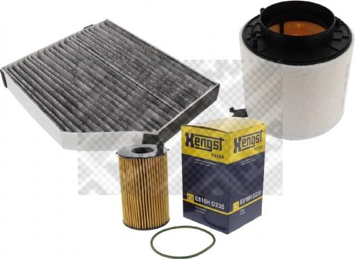 Mapco 68912H - Комплект фільтра autozip.com.ua