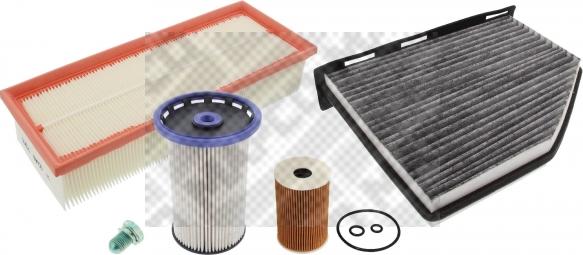Mapco 68921 - Комплект фільтра autozip.com.ua
