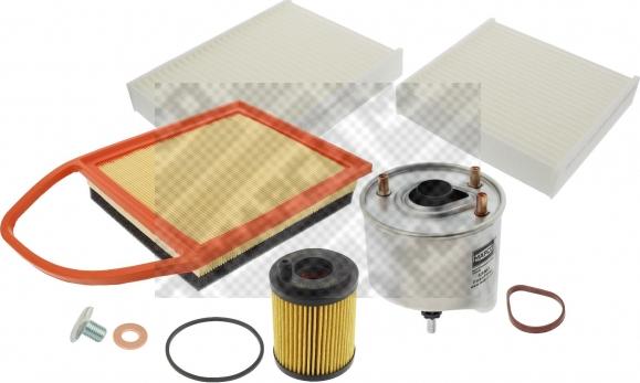 Mapco 68405 - Комплект фільтра autozip.com.ua