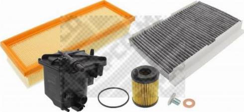 Mapco 68401/1N - Комплект фільтра autozip.com.ua