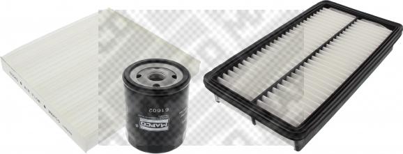 Mapco 68555 - Комплект фільтра autozip.com.ua