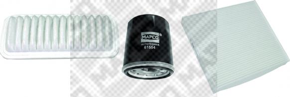 Mapco 68510 - Комплект фільтра autozip.com.ua