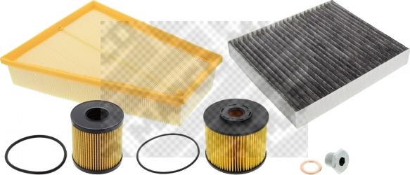 Mapco 68606 - Комплект фільтра autozip.com.ua