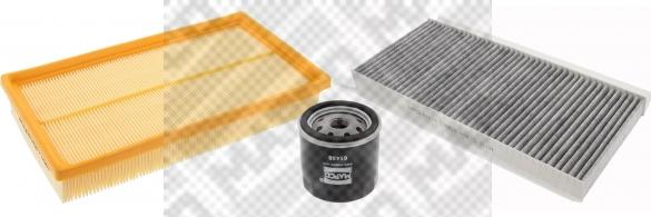 Mapco 68602 - Комплект фільтра autozip.com.ua