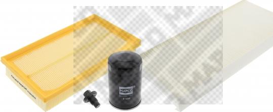Mapco 68841 - Комплект фільтра autozip.com.ua