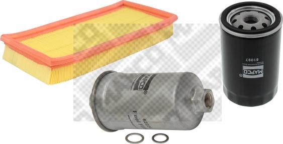 Mapco 68805 - Комплект фільтра autozip.com.ua