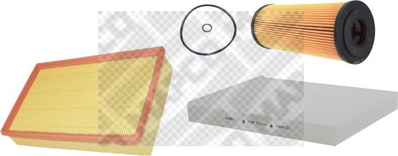 Mapco 68826/1 - Комплект фільтра autozip.com.ua