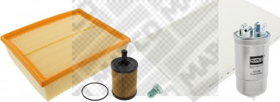 Mapco 68823 - Комплект фільтра autozip.com.ua