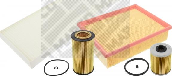 Mapco 68708 - Комплект фільтра autozip.com.ua