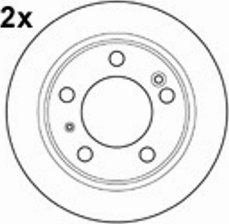 Mapco 154192 - Гальмівний диск autozip.com.ua