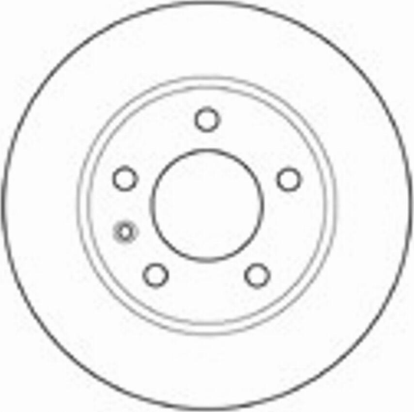 Mapco 15745 - Гальмівний диск autozip.com.ua