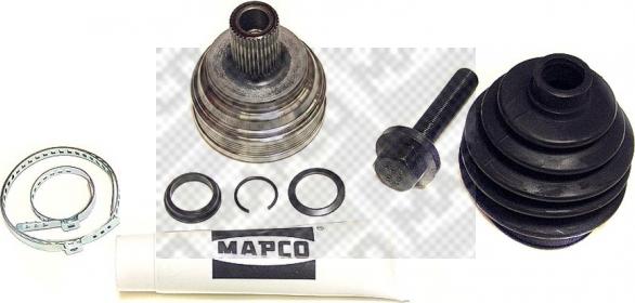 Mapco 16801 - Шарнір, ШРУС, приводний вал autozip.com.ua