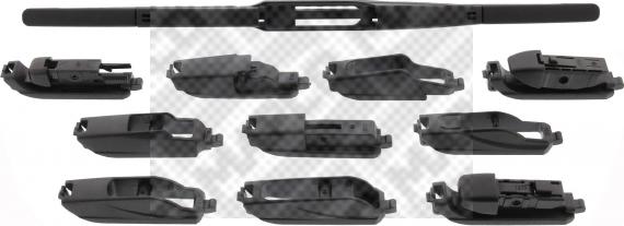 Mapco 104935 - Щітка склоочисника autozip.com.ua