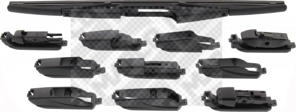 Mapco 104935 - Щітка склоочисника autozip.com.ua