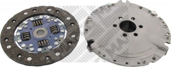 Mapco 10759 - Комплект зчеплення autozip.com.ua