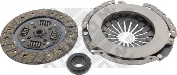 Mapco 10700 - Комплект зчеплення autozip.com.ua