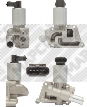 Mapco 83706 - Клапан повернення ОГ autozip.com.ua