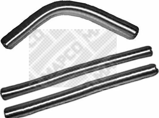 Mapco 39554 - Шланг, теплообмінник - опалення autozip.com.ua