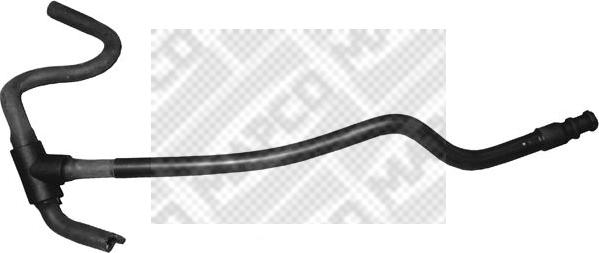 Mapco 39154 - Шланг радіатора autozip.com.ua