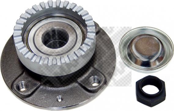 Mapco 26351 - Комплект підшипника маточини колеса autozip.com.ua