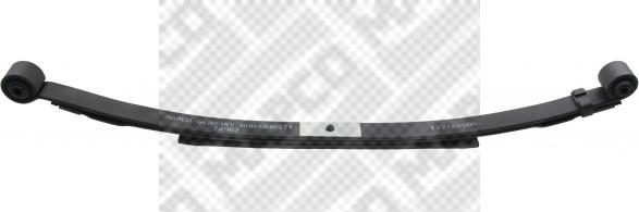 Mapco 72962 - Багатолистові ресора autozip.com.ua