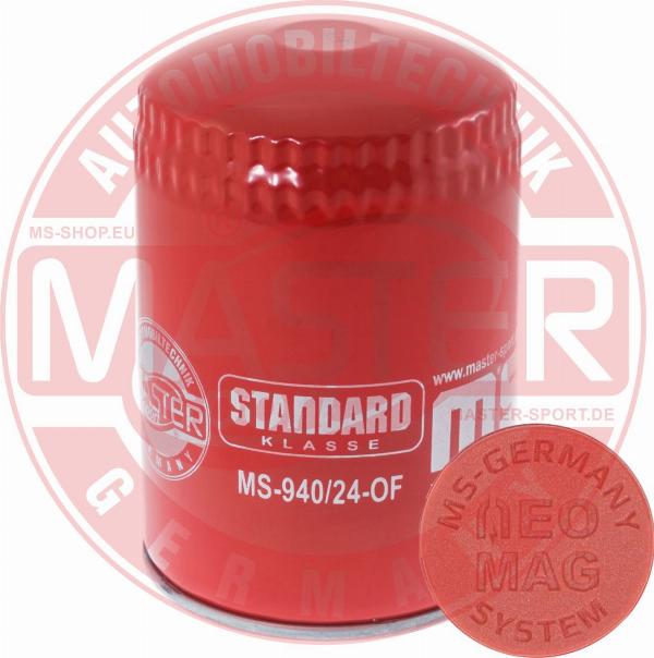 MASTER-SPORT 940/24-OFMG-PCS-MS - Масляний фільтр autozip.com.ua