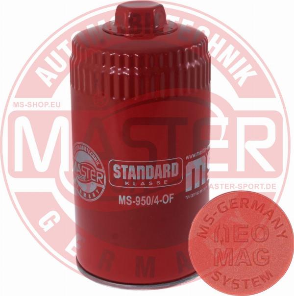 MASTER-SPORT 950/4-OFMG-PCS-MS - Масляний фільтр autozip.com.ua