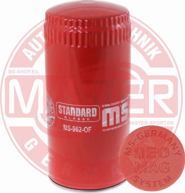 MASTER-SPORT 962-OFMG-PCS-MS - Масляний фільтр autozip.com.ua