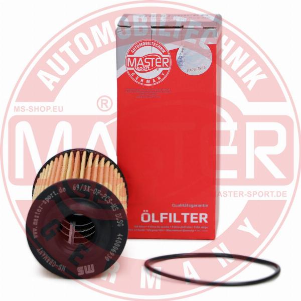 MASTER-SPORT 69/3X-OF-PCS-MS - Масляний фільтр autozip.com.ua