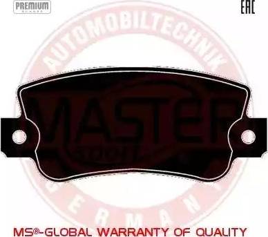 MASTER-SPORT 13046039402N-SET-MS - Гальмівні колодки, дискові гальма autozip.com.ua