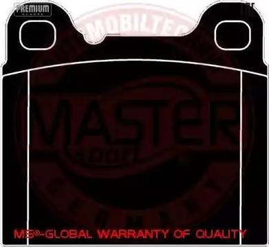 MASTER-SPORT 13046034012N-SET-MS - Гальмівні колодки, дискові гальма autozip.com.ua
