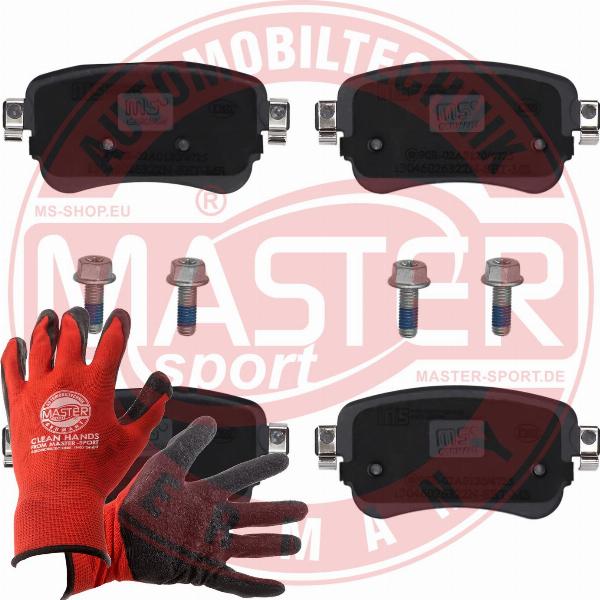 MASTER-SPORT 13046026322N-SET-MSP - Гальмівні колодки, дискові гальма autozip.com.ua